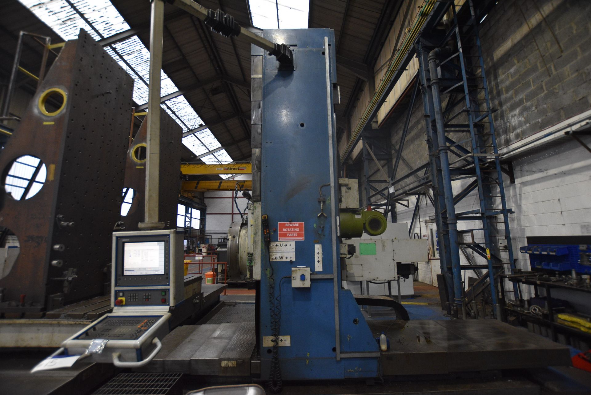 Schiess Froriep HORIZONTAL CNC BORING MILL, with H - Image 8 of 11