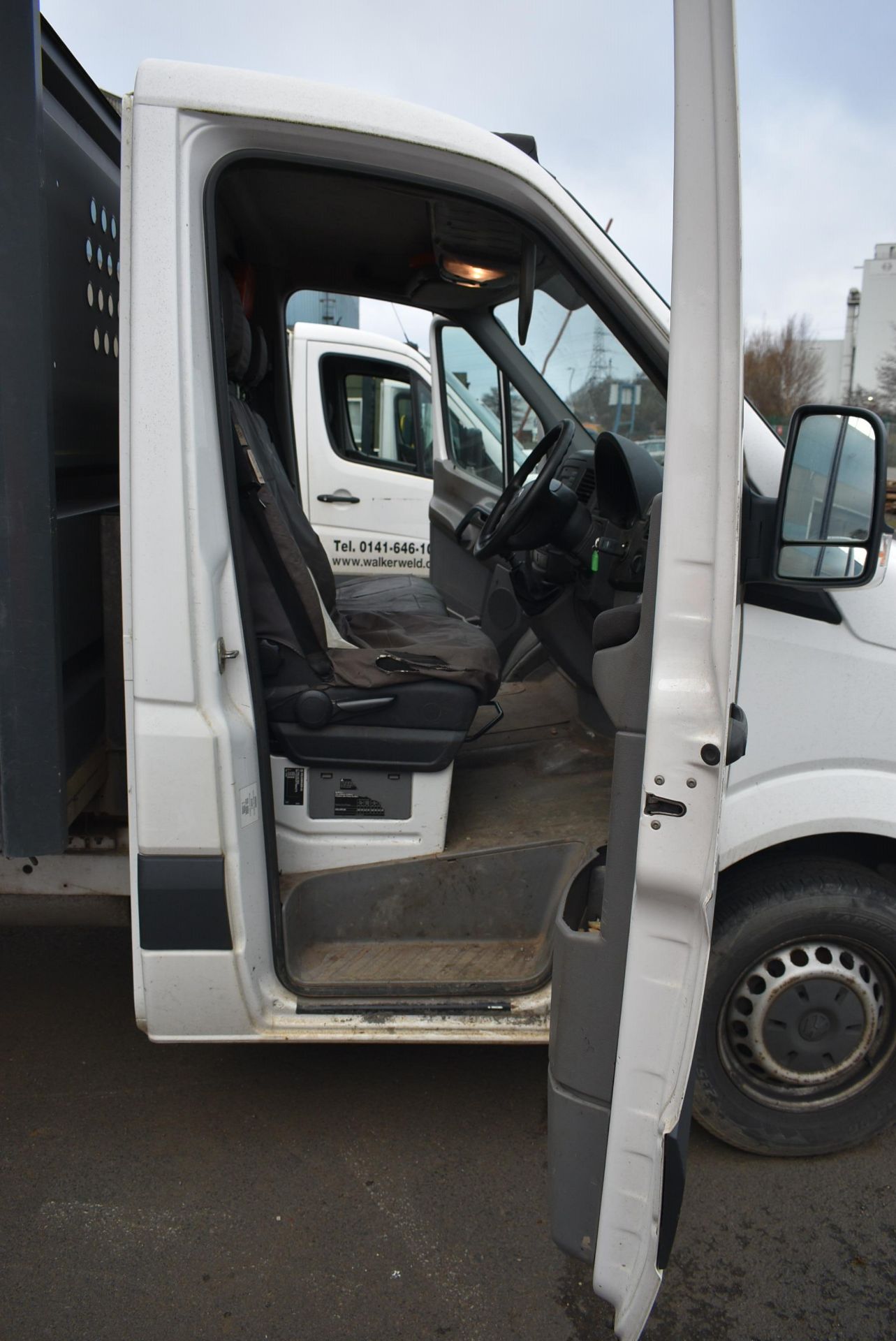 Volkswagen CRAFTER CR35 TDi DIESEL DROPSIDE TRUCK, - Image 10 of 13