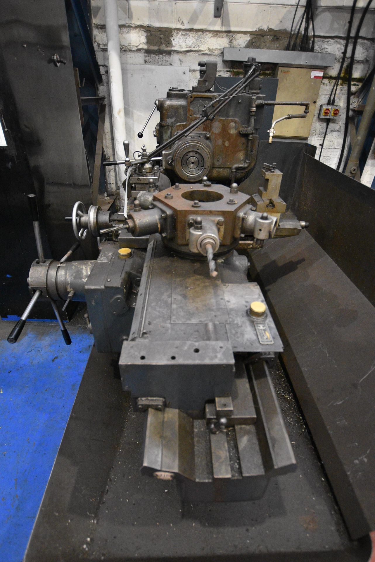 Herbert 54 Senior Pre Optive Turret Lathe, serial - Image 7 of 7