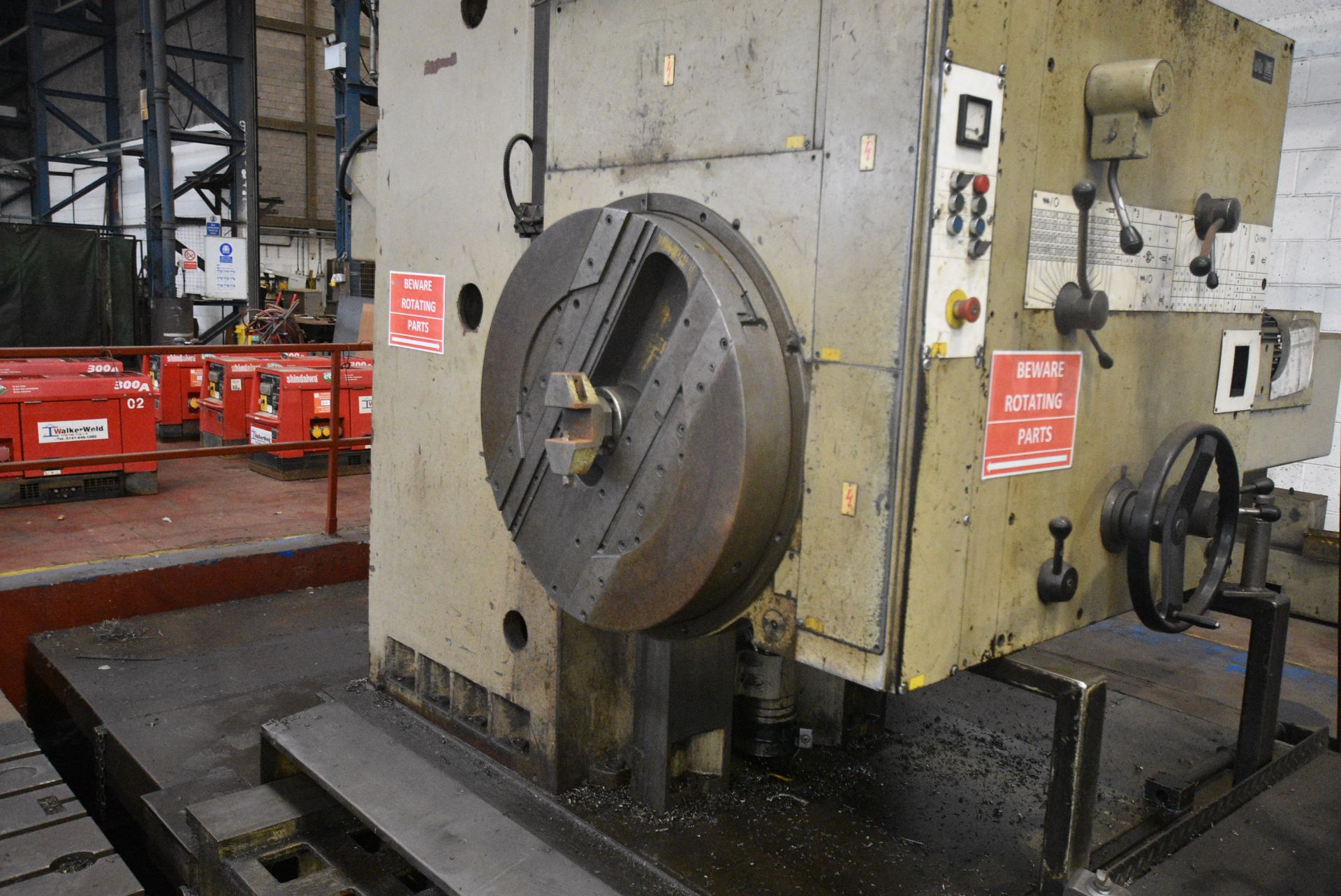 Union Heckert BFT 130/6 FLOOR BORING MILL, with t- - Image 6 of 13