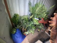 Quantity of Artificial Plants And Camouflage Netting (Container 7) (located at Doncaster) All