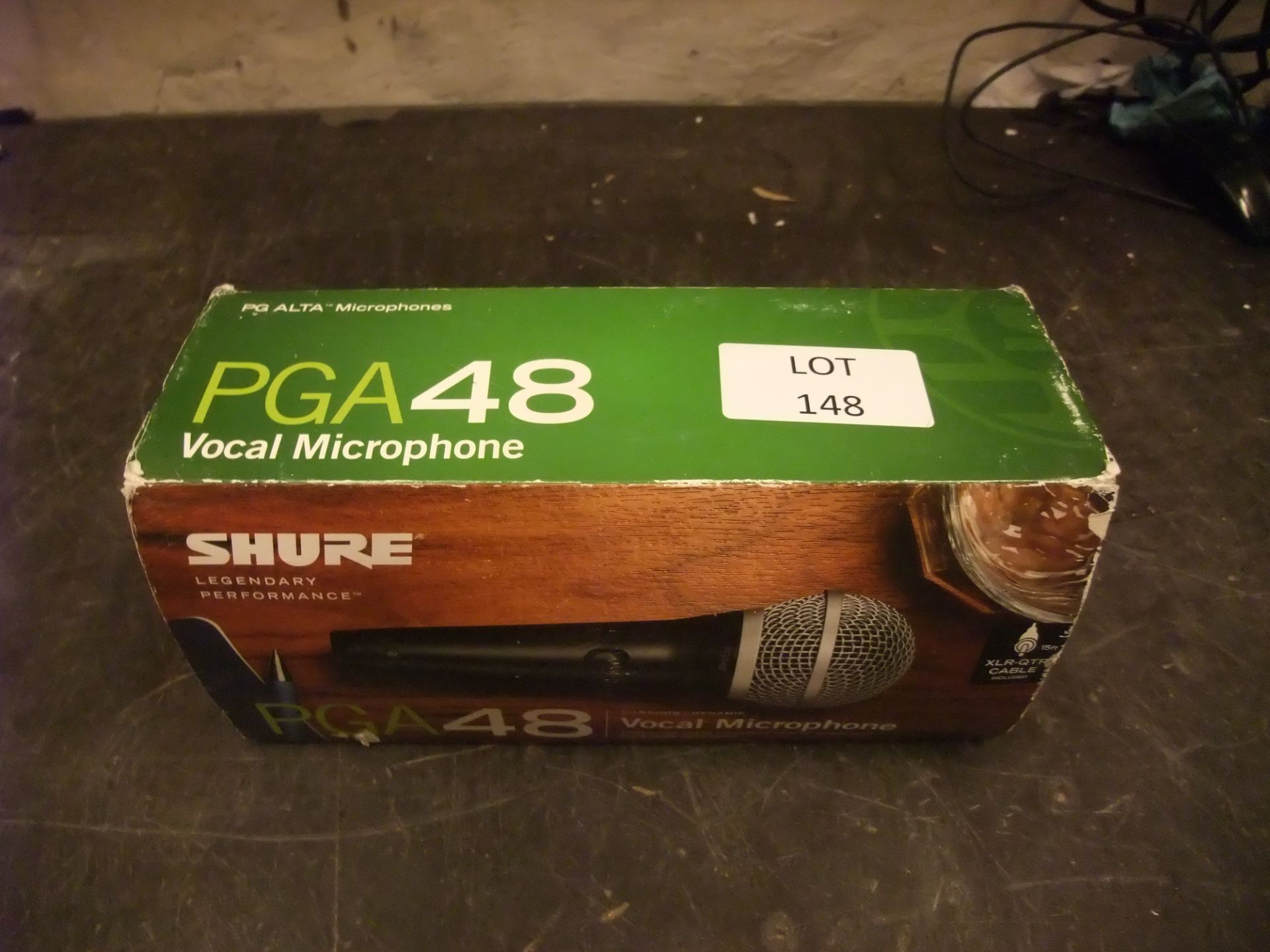 Shure PGA48 Vocal Microphone (complete with box) (