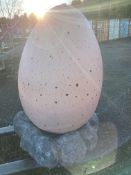 Dinosaur Egg, with nest, approx. 1.8m x 1.2m (End