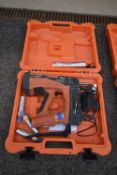 Spit 800E Pulsa Portable Battery Electric Nail Gun, with carry case and chargerPlease read the