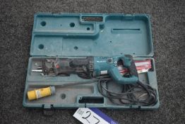 Makita Portable Electric Reciprocating Saw, 110V, with carry casePlease read the following important