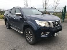 Nissan Navara Tekna 2.3dCi 190 4WD Auto Double Cab Pick Up, registration no. E13 MRG, date first