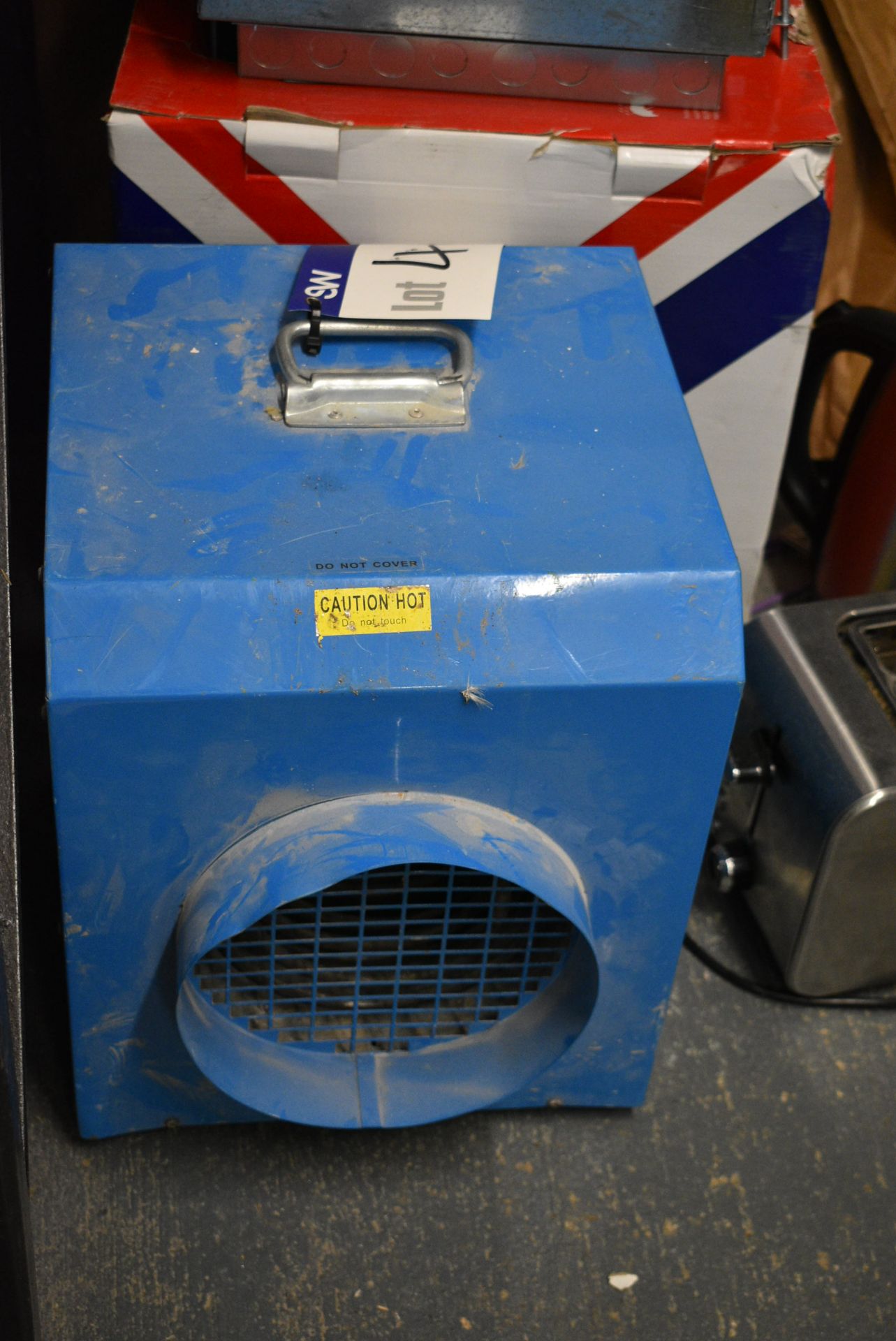 Broughton EAP FF3R110 Steel Cased Electric Fan Heater, 110VPlease read the following important