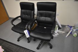 Two Swivel ArmchairsPlease read the following important notes:-***Overseas buyers - All lots are