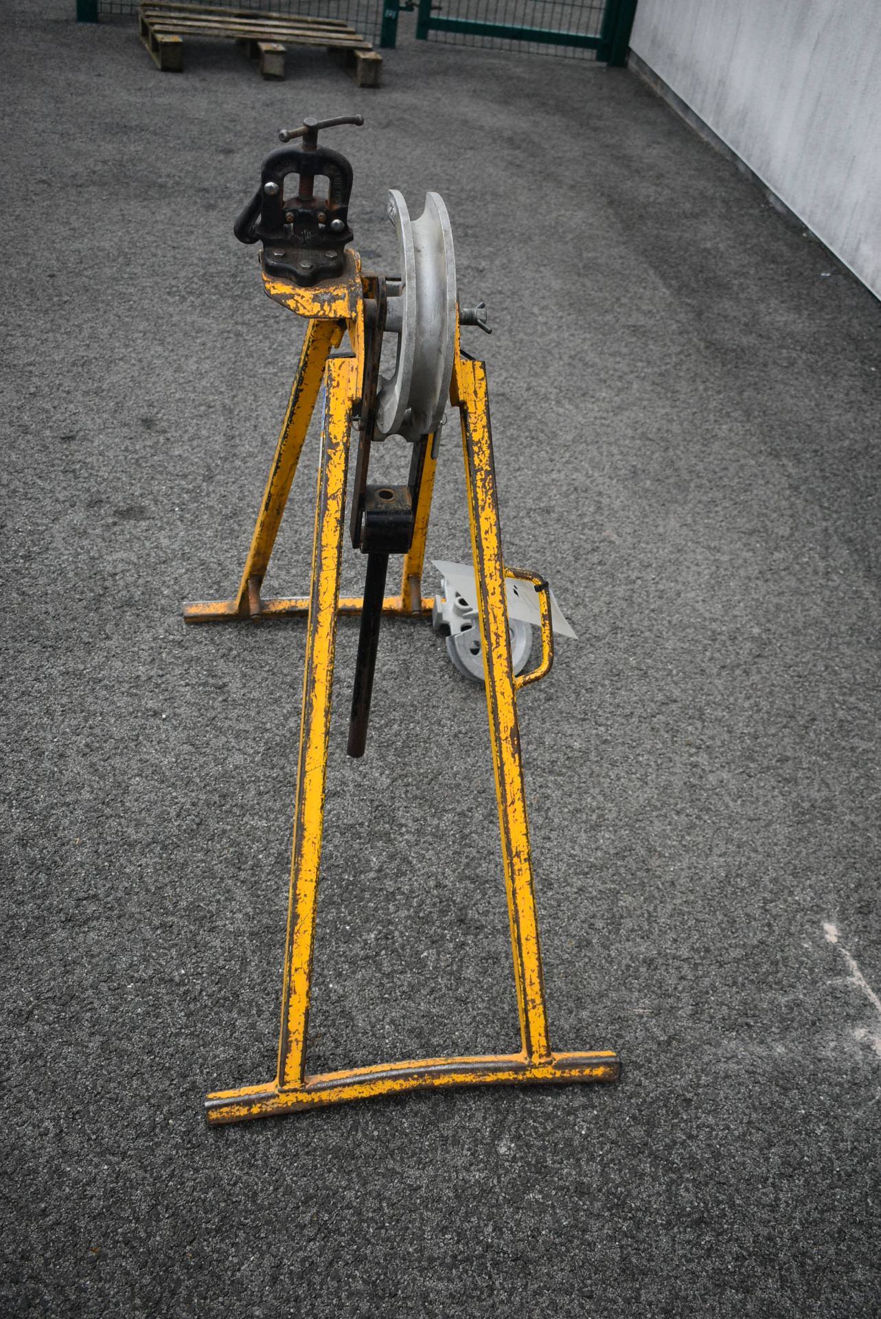 Pipe Bending Stand & Vice, with former as fitted and two spare formersPlease read the following - Image 2 of 3