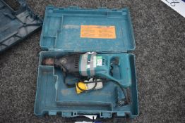 Makita Portable Electric Drill, 110V, with plastic carry casePlease read the following important