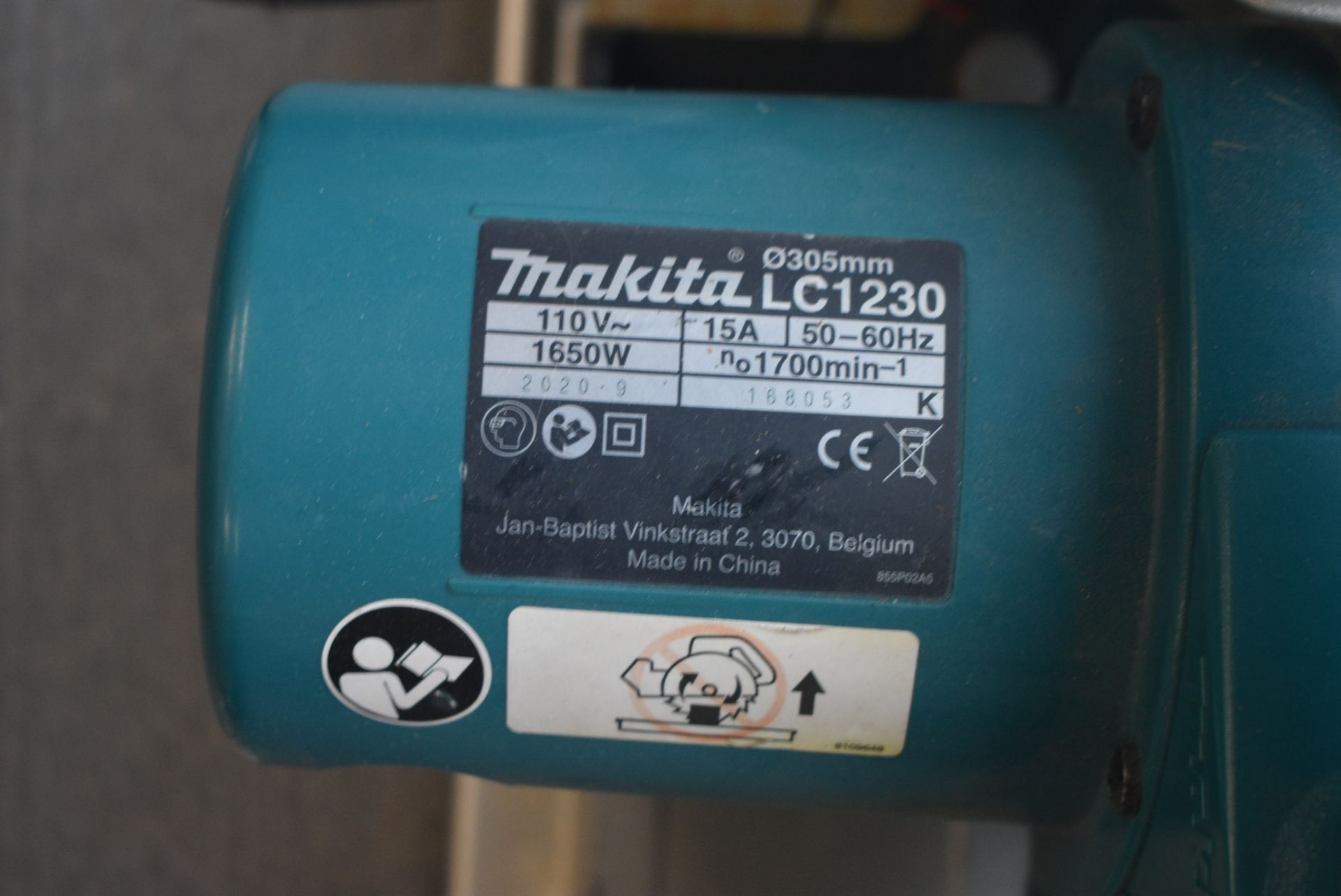 Makita LC1230 305mm Bench Cut-off Saw, 110VPlease read the following important notes:-***Overseas - Image 3 of 4