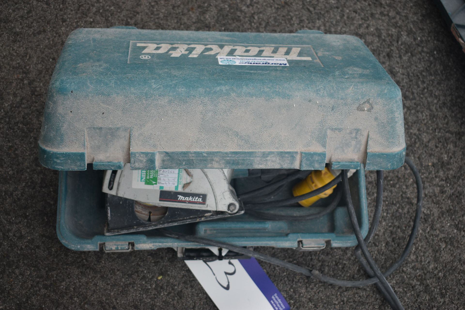 Makita SG1250 125mm Portable Electric Wall Chaser, 110V, in carry casePlease read the following - Image 3 of 3