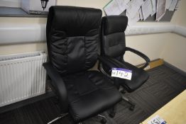 Two Swivel ArmchairsPlease read the following important notes:-***Overseas buyers - All lots are