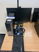 Dell Optiplex 3020 Core i3 Desktop PC, Monitor, Keyboard and Mouse (Hard Drive Wiped - Contains no