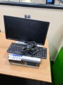 Fujitsu Esprimo AMD 64 Athlon Desktop PC, Monitor, Keyboard and Mouse (Hard Drive Removed)