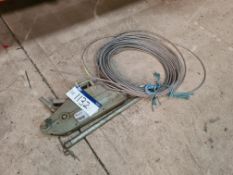 Hackett Wire Rope Winch, SWL 1.6 ton