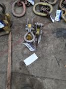 Two 6 ton Plate Clamps
