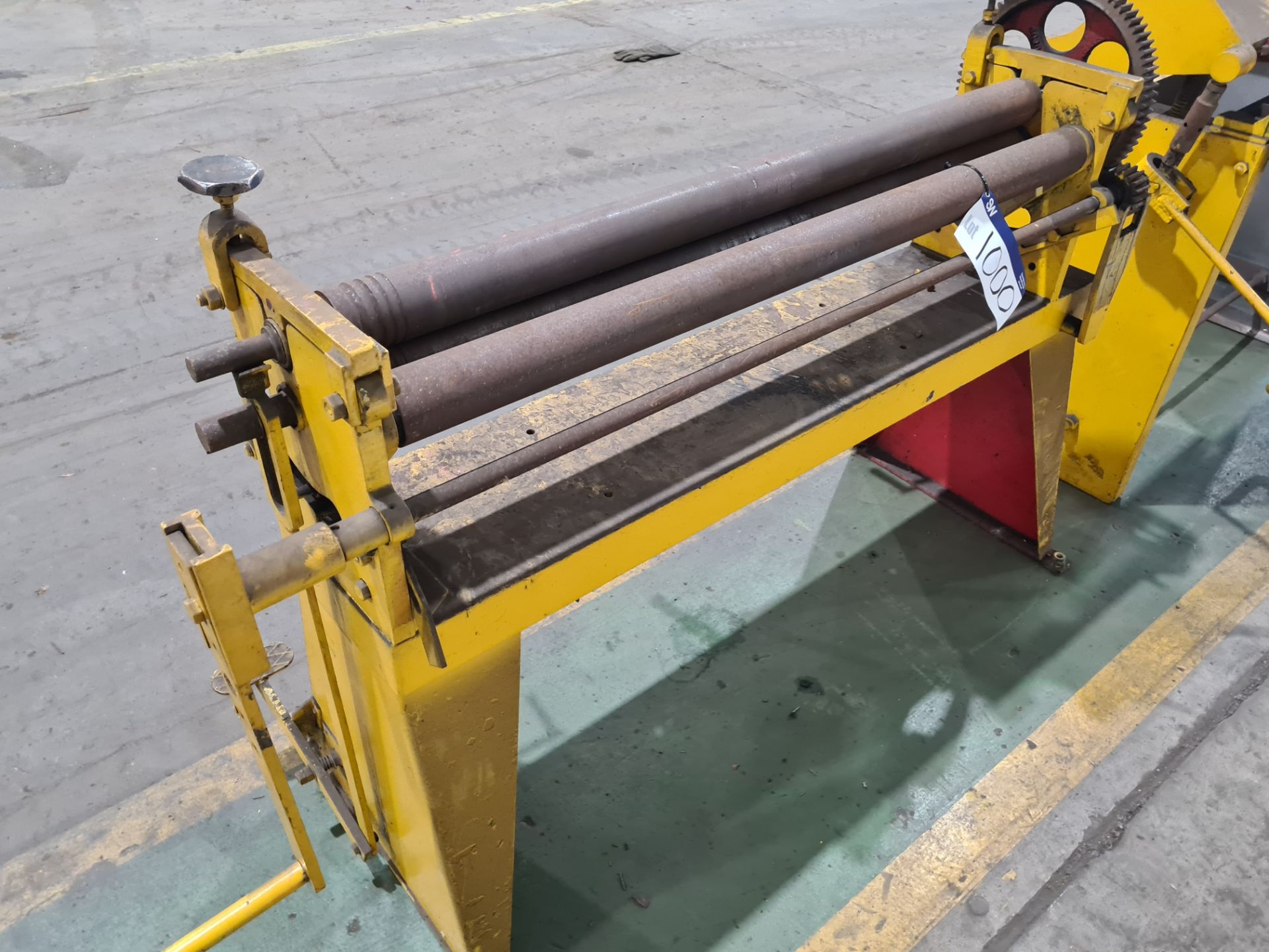 Set of Manual Bending Rolls, Approx. 500mm wide