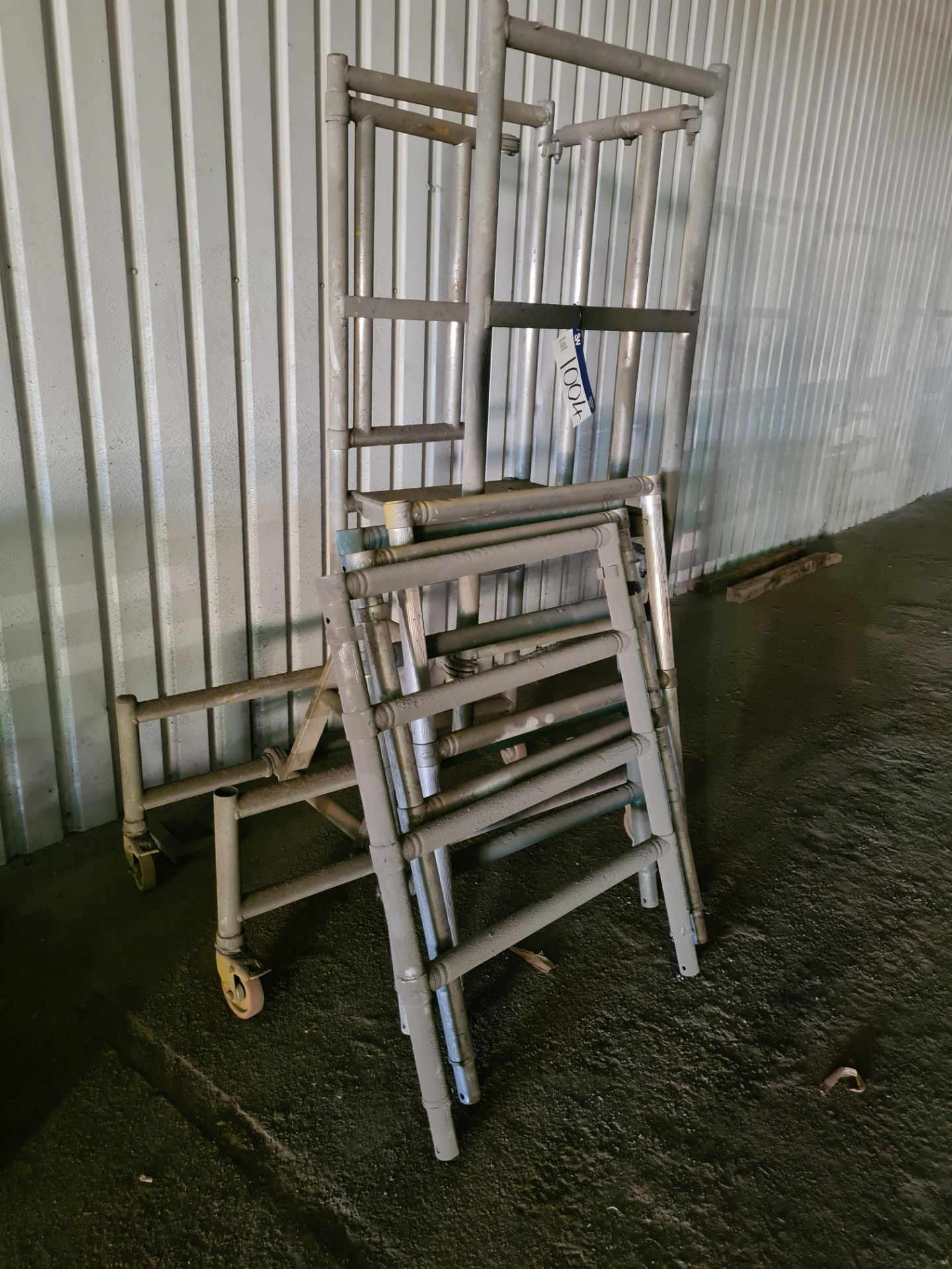 Alloy Scaffolding Access Platform, with four uprights