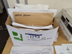 Box Containing Duplicate Photographs of Projects, including Humber Bridge and Auckland Harbour Bridg