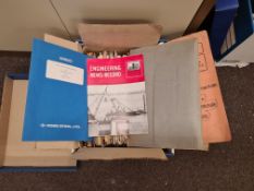 Box containing Various Patents, Magazines, Costings, test papers, Dating 1960s to 1980s