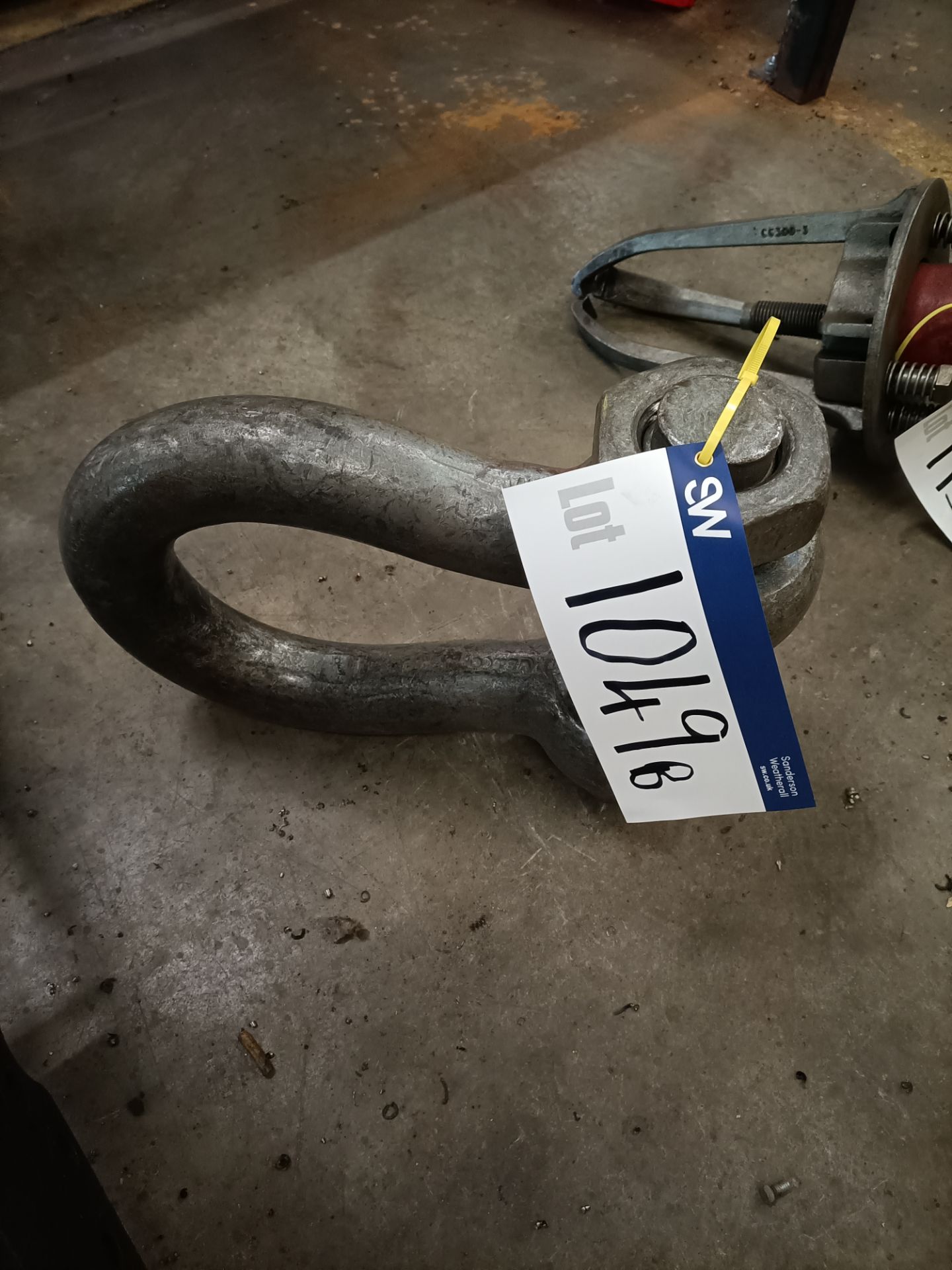 Heavy Duty D Shackle, SWL 55 Tonne