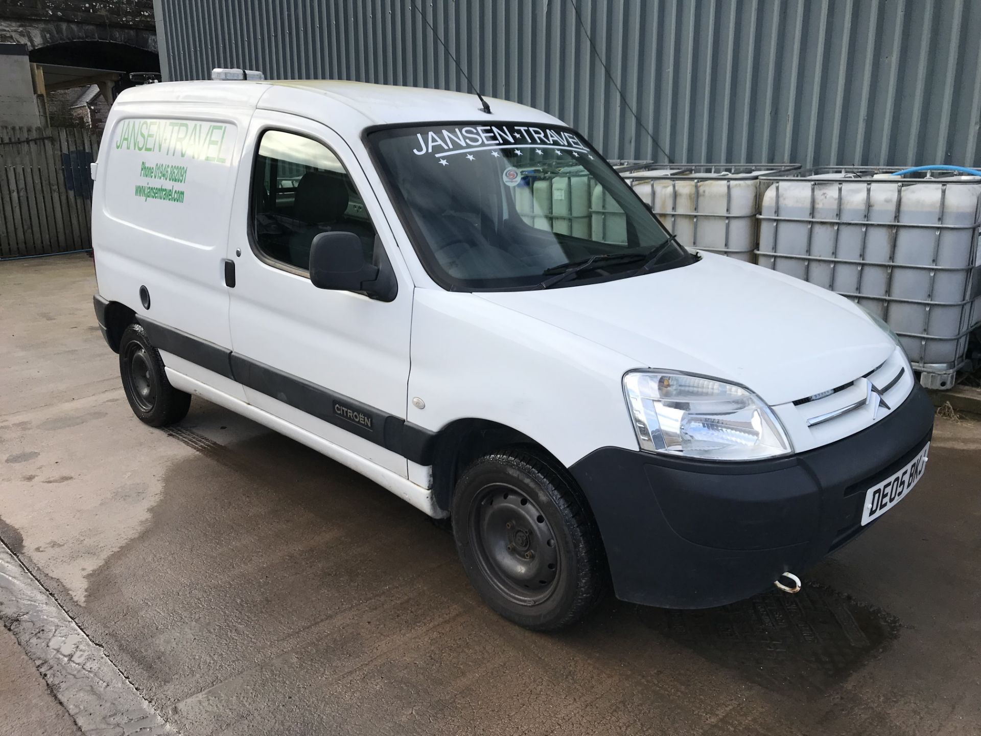 Citroen BERLINGO ENTERPRISE 600D LX VAN, registrat