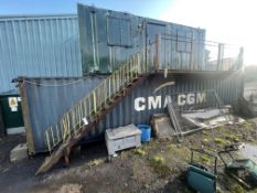40ft Steel Shipping Container (excluding contents)