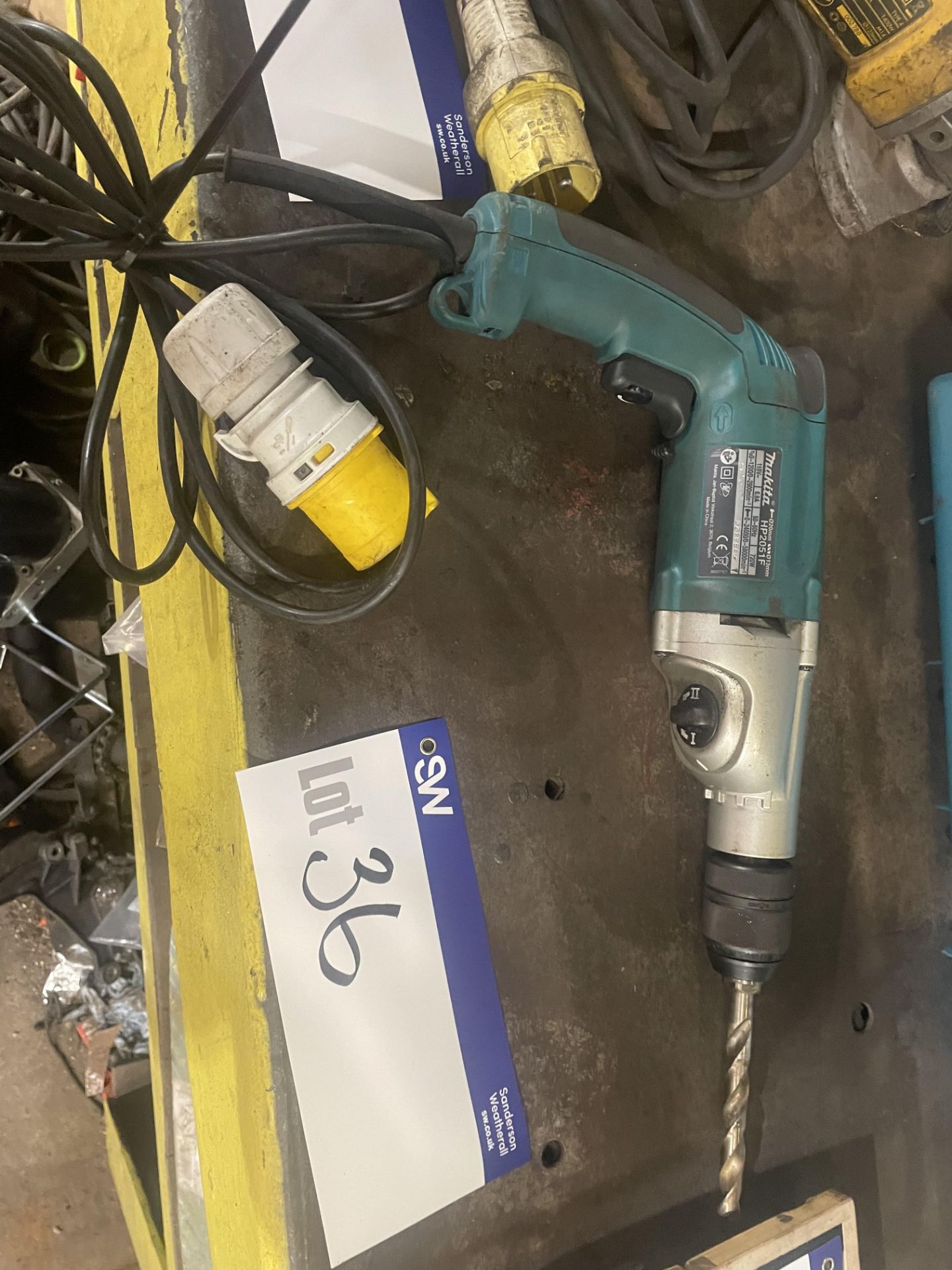 Makita HP2051F Drill, 110V, with carry case