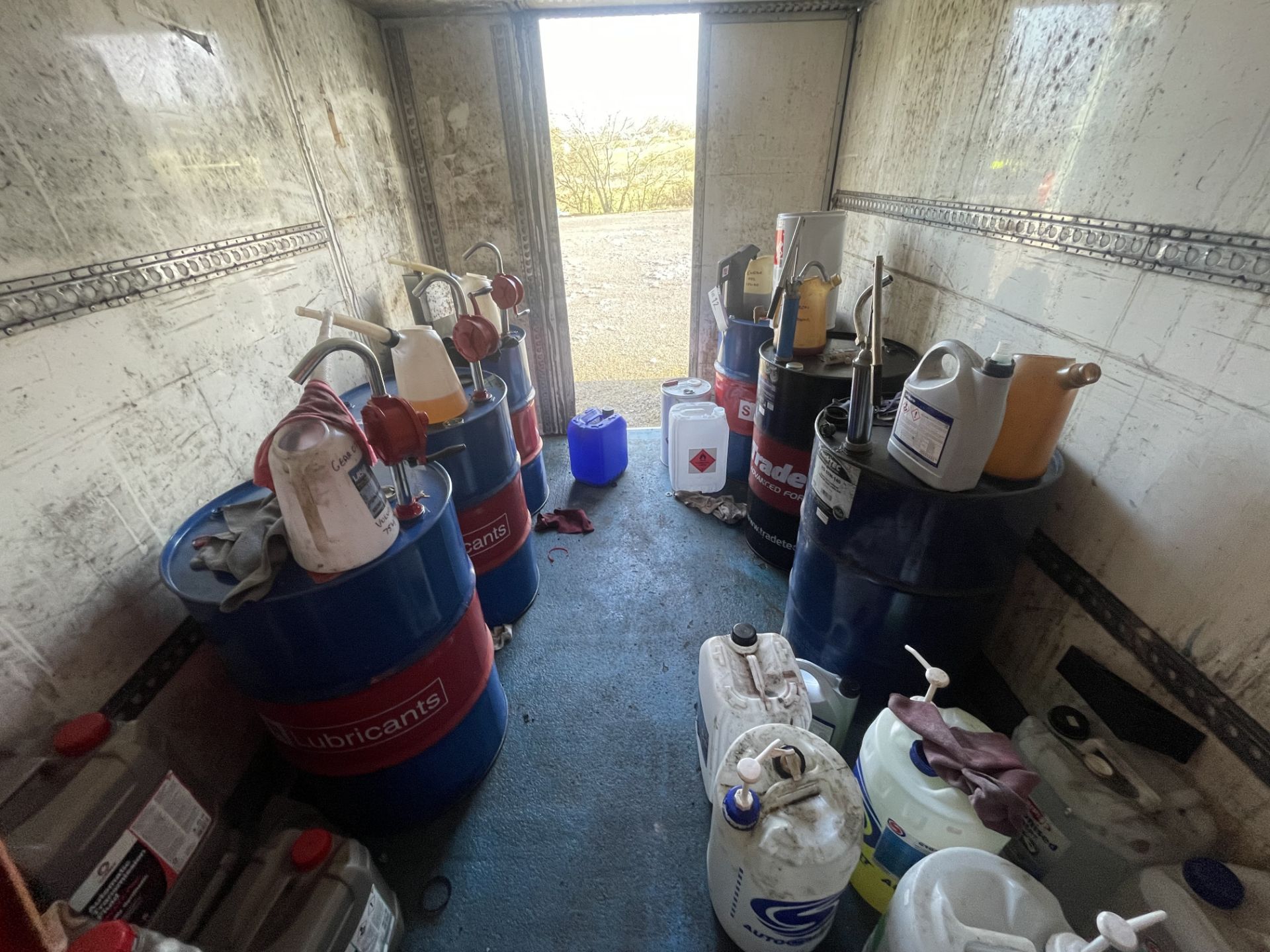 Quantity of Assorted Chemicals, Oils, Lubricants a - Image 3 of 3