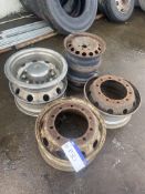 Assorted Commercial Vehicle Rims