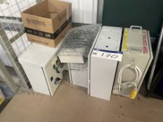 Five Assorted Control Cabinets, as set out in one areaPlease read the following important