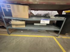 Two Tier Steel Table, approx. 1.45m x 550mmPlease read the following important notes:- ***Overseas