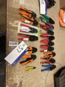 15 Crimping Tools, as set out on benchPlease read the following important notes:- ***Overseas buyers