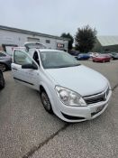 Vauxhall Astra 1.7 CDTr Diesel Car Derived Van, registration no. FL08 ORX, date first registered