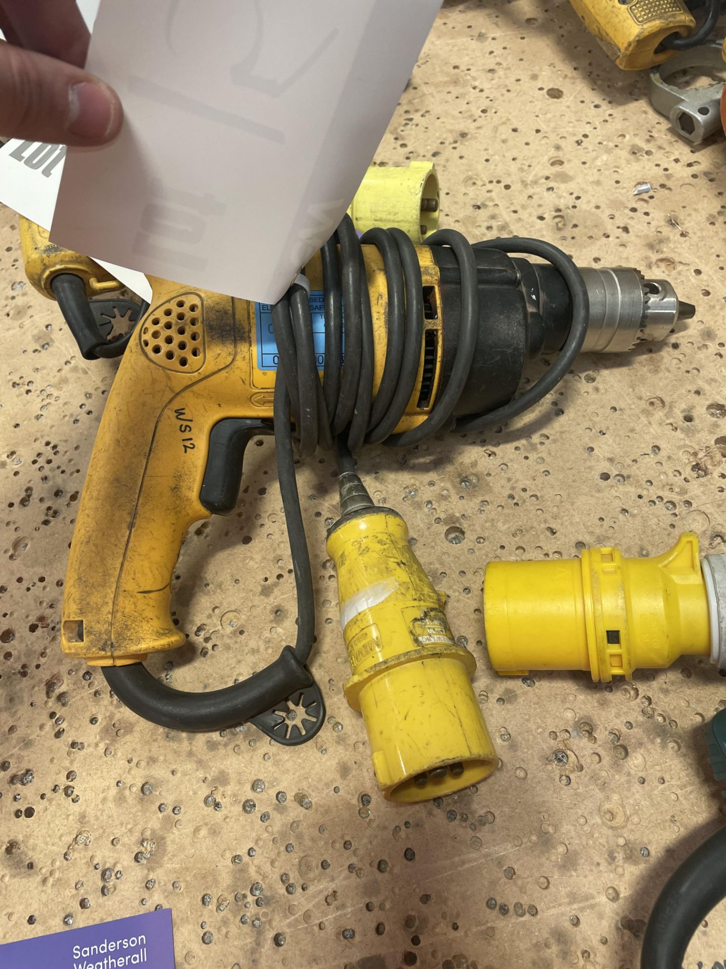 DeWalt Drill, 110VPlease read the following important notes:- ***Overseas buyers - All lots are sold