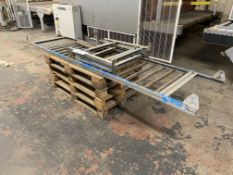 Gravity Roller Feed Table, approx. 3m x 650mm