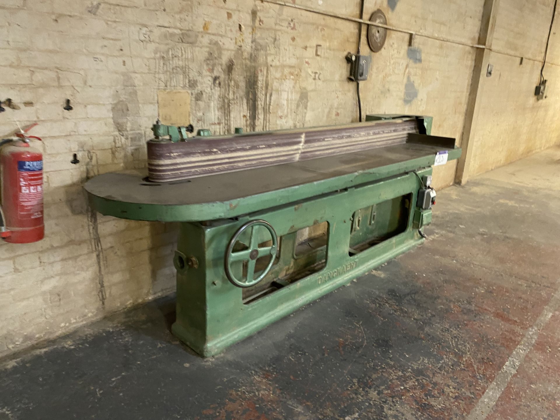 Danckaert HORIZONTAL BELT SANDER, approx. 2.5mPlease read the following important notes:-Collections - Image 2 of 2