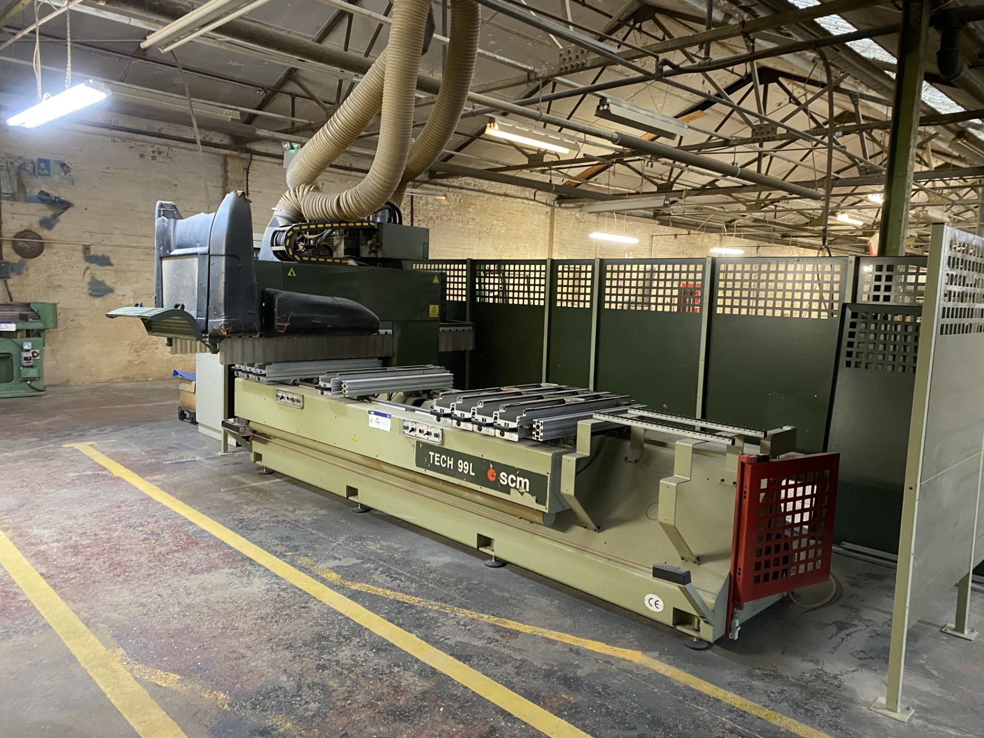 SCM TECH 99L CNC BORING AND ROUTING CENTRE, serial no. ALI/002024, year of manufacture 1999, with