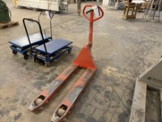 Logitrans Hand Hydraulic Pallet TruckPlease read the following important notes:-Collections will not