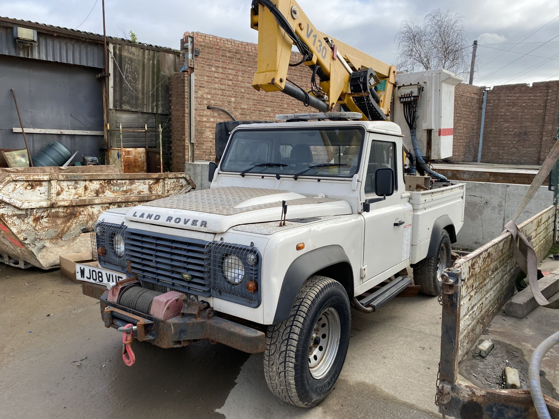 Land Rover DEFENDER 110 LWB PICKUP TRUCK, registration no. WJ08 VUF, chassis no. - Image 2 of 8