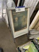 Sandwich Board (no vat on hammer price on this lot - however vat is payable on buyers buyers