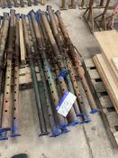 Ten Building Props (no vat on hammer price on this lot - however vat is payable on buyers buyers