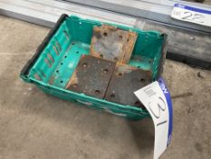 Steel Plates (excluding box) (no vat on hammer price on this lot - however vat is payable on