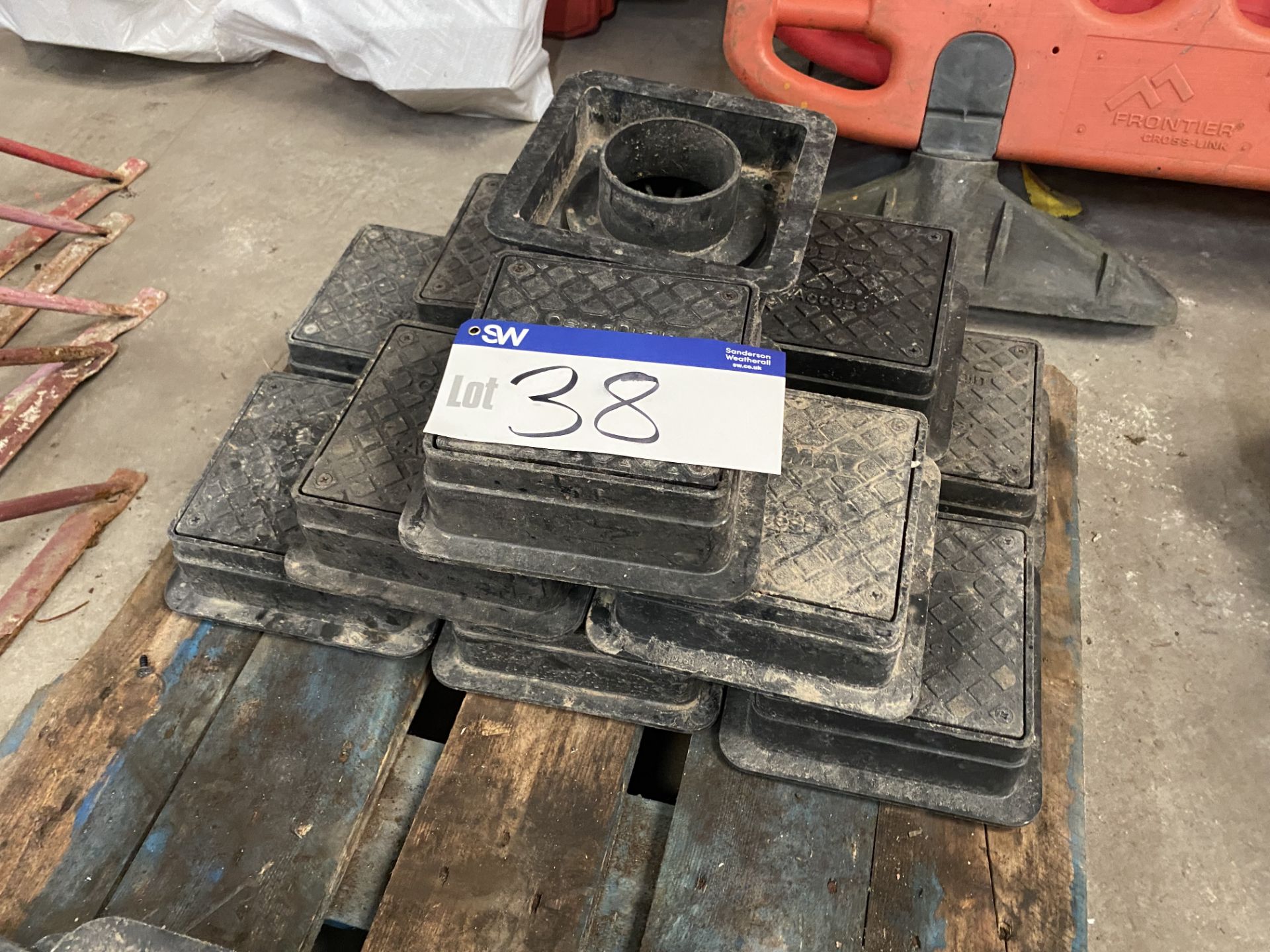 12 Osma Drain Access Units, as set out on part pallet (no vat on hammer price on this lot -