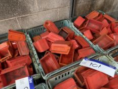 Approx. 25 Plastic Stacking Boxes, (excluding plastic container box) (no vat on hammer price on this