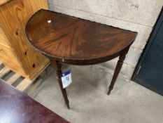 Wall Table, approx. 760mm wide (no vat on hammer price on this lot - however vat is payable on