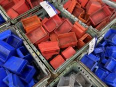 Approx. 25 Plastic Stacking Boxes, (excluding plastic container box) (no vat on hammer price on this