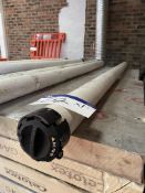 Akras Roof Rack Tube, each approx. 3.7m long (no vat on hammer price on this lot - however vat is