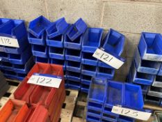 Approx. 25 Plastic Stacking Boxes (no vat on hammer price on this lot - however vat is payable on